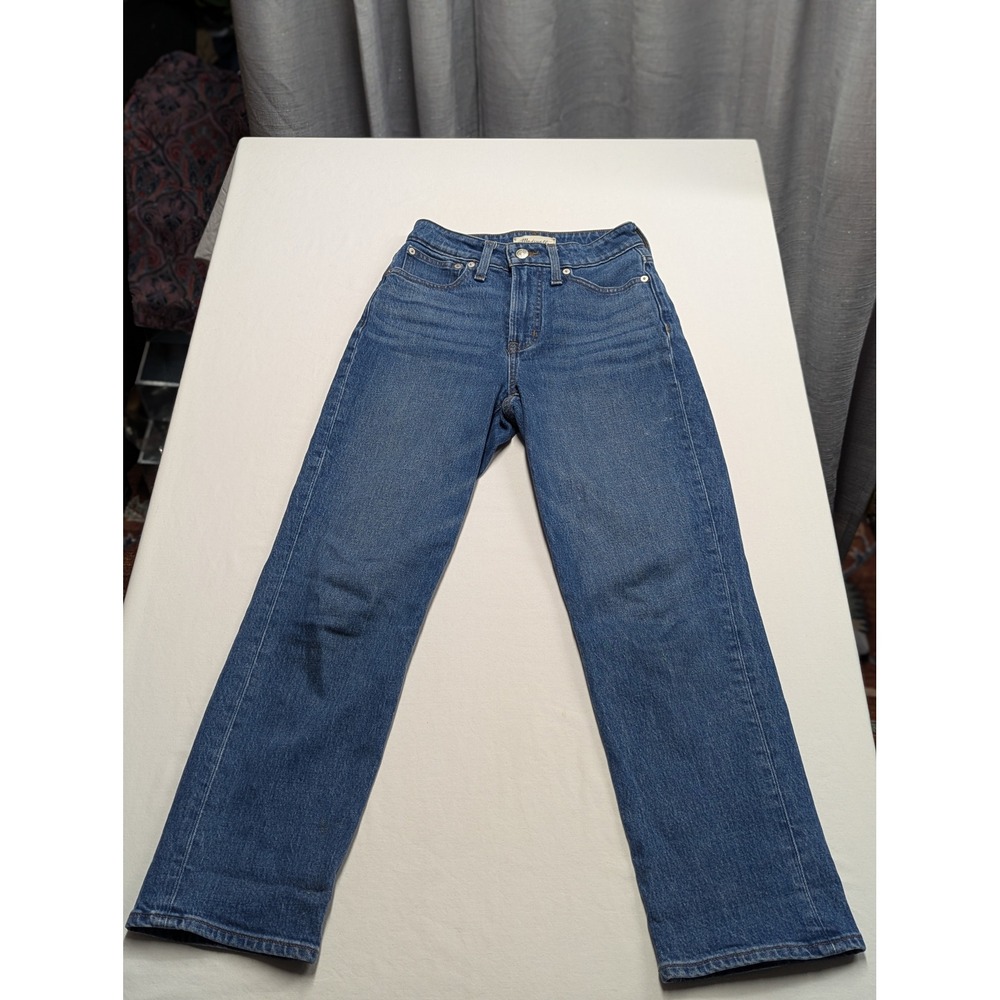 Madewell Curvy Perfect Vintage Straight Jeans Medium Wash 25P CKP462386562